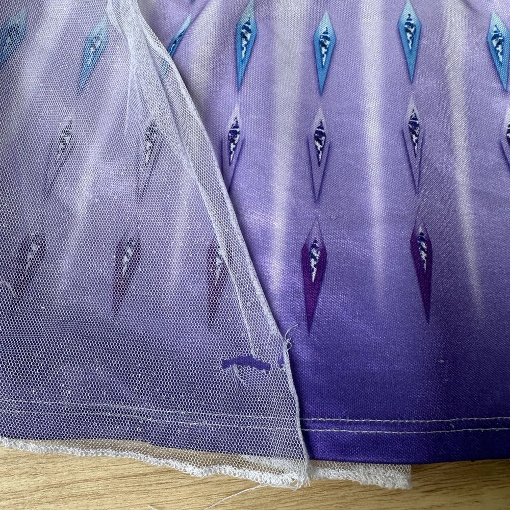 Frozen II Elsa Dress Or Nightgown With Free Surprise Gift ~ Little Girl 4